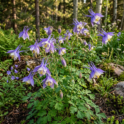 Aquilegia Olympica Flower Seeds For Planting