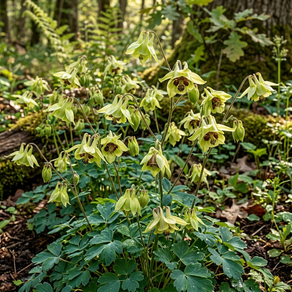 Aquilegia Viridiflora Columbine Flower Seeds