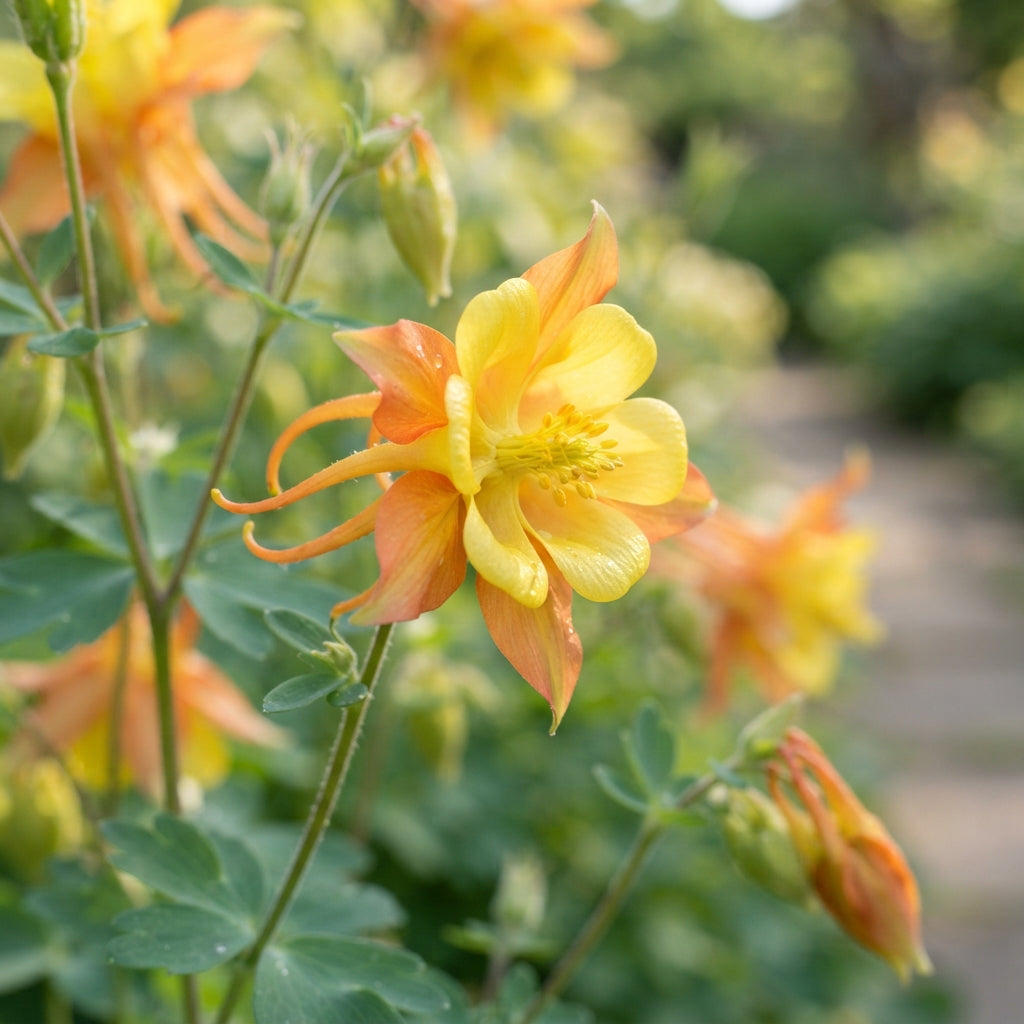 Aquilegia vulgaris Snowballs Flower Seeds