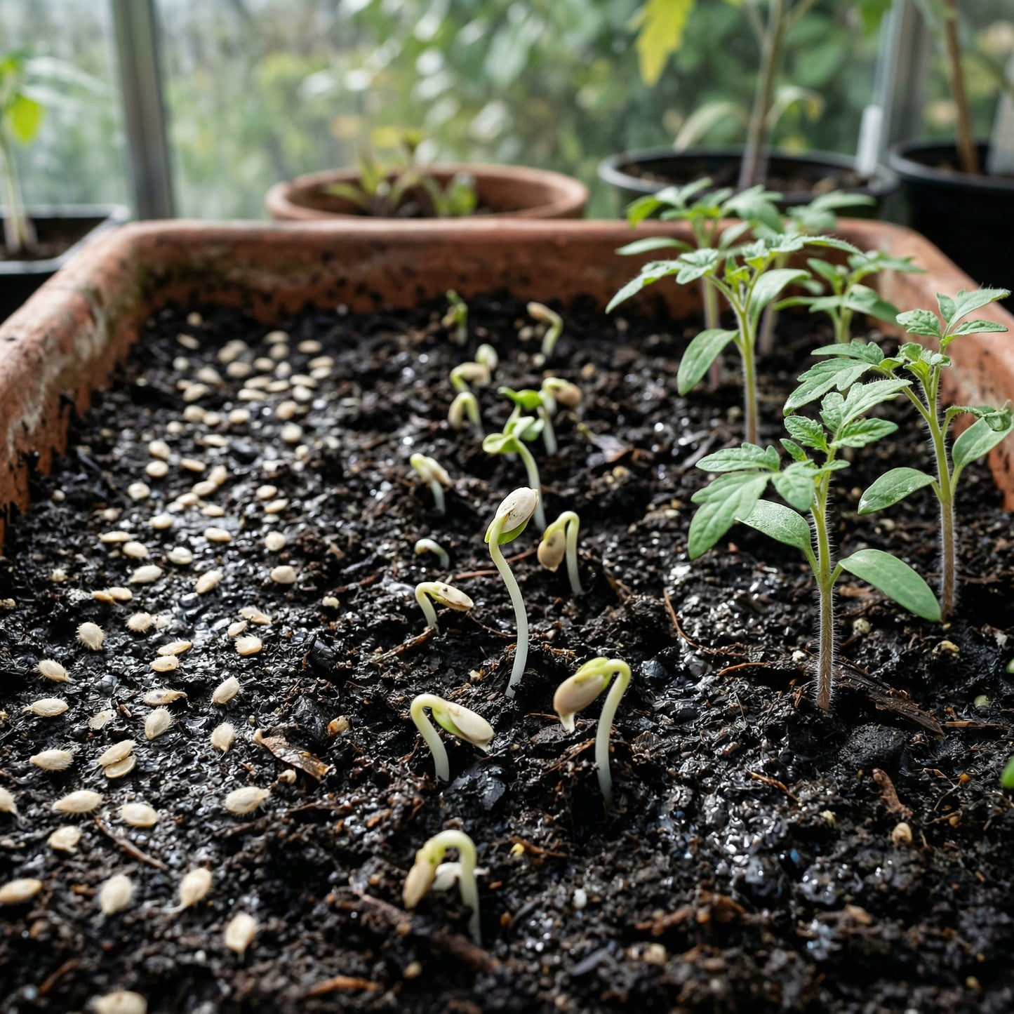 Beefsteak Tomato Seeds – 600 Heirloom Large Meaty Tomato Seeds for Outdoor Vegetable Gardening