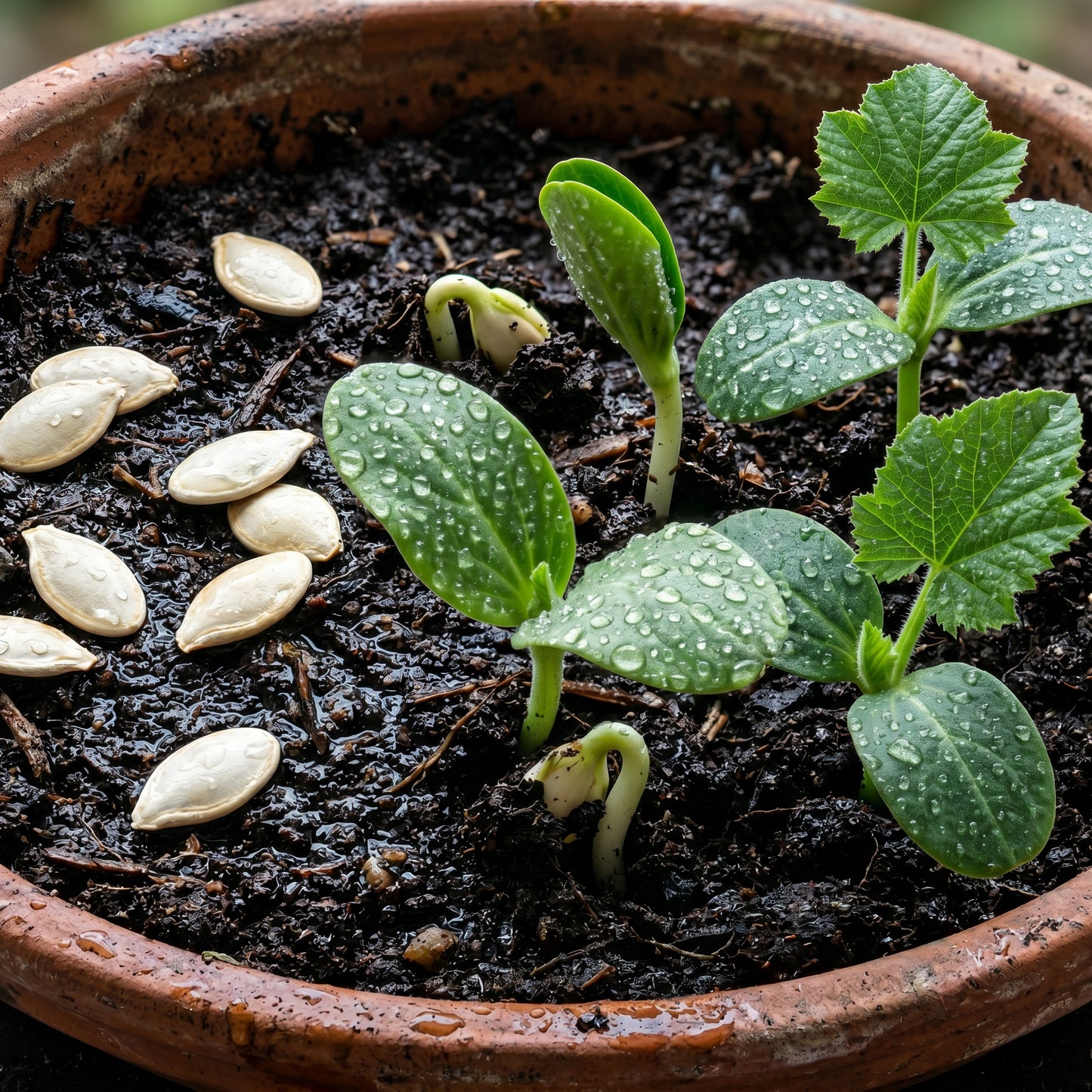Black Kat Pumpkin Seeds Dark Pumpkin Seeds Cucurbita pepo