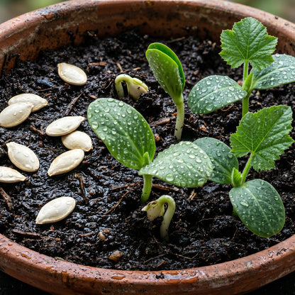 Black Kat Pumpkin Seeds Dark Pumpkin Seeds Cucurbita pepo