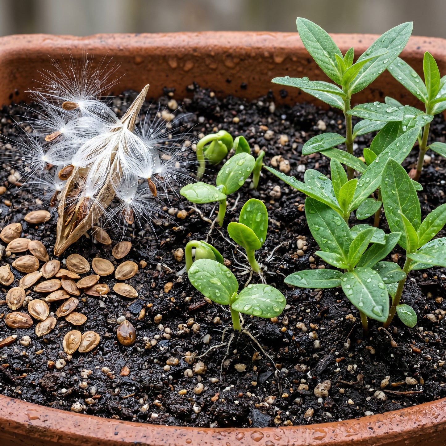Mixed Color Milkweed Seeds – Asclepias Garden Flower Seeds