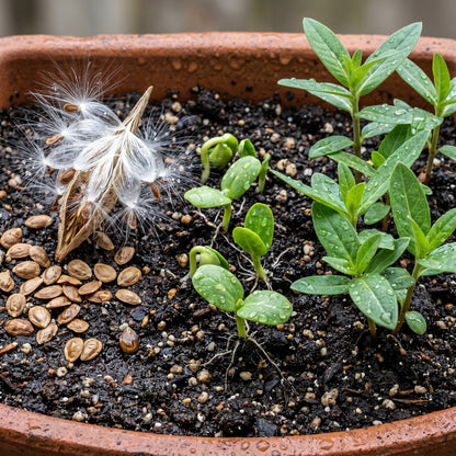 Mixed Color Milkweed Seeds – Asclepias Garden Flower Seeds