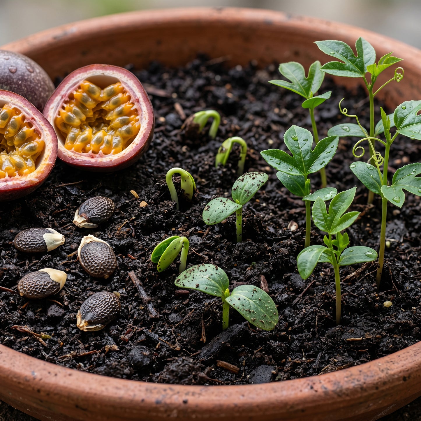 Passion Fruit Seeds – Tropical Fruit Plant Seeds