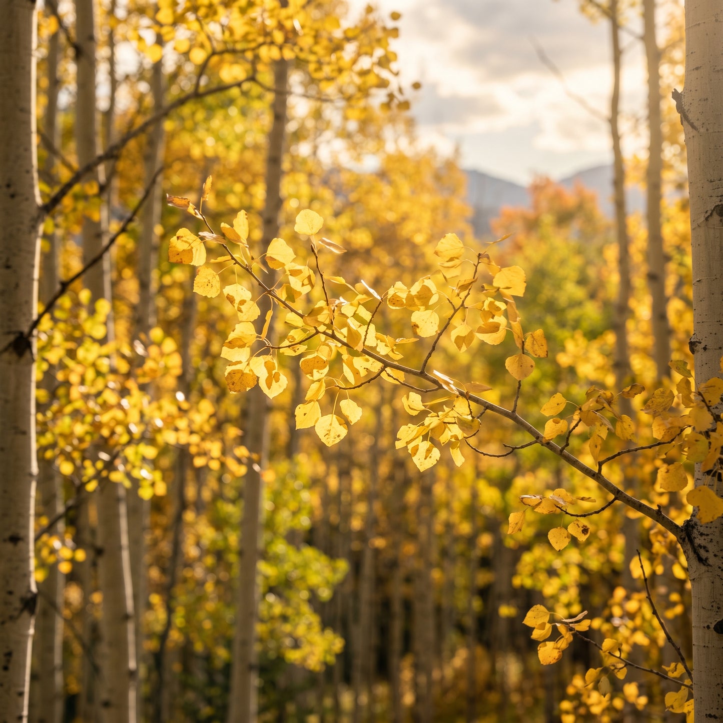 Golden Aspen Tree Seeds for Landscapes
