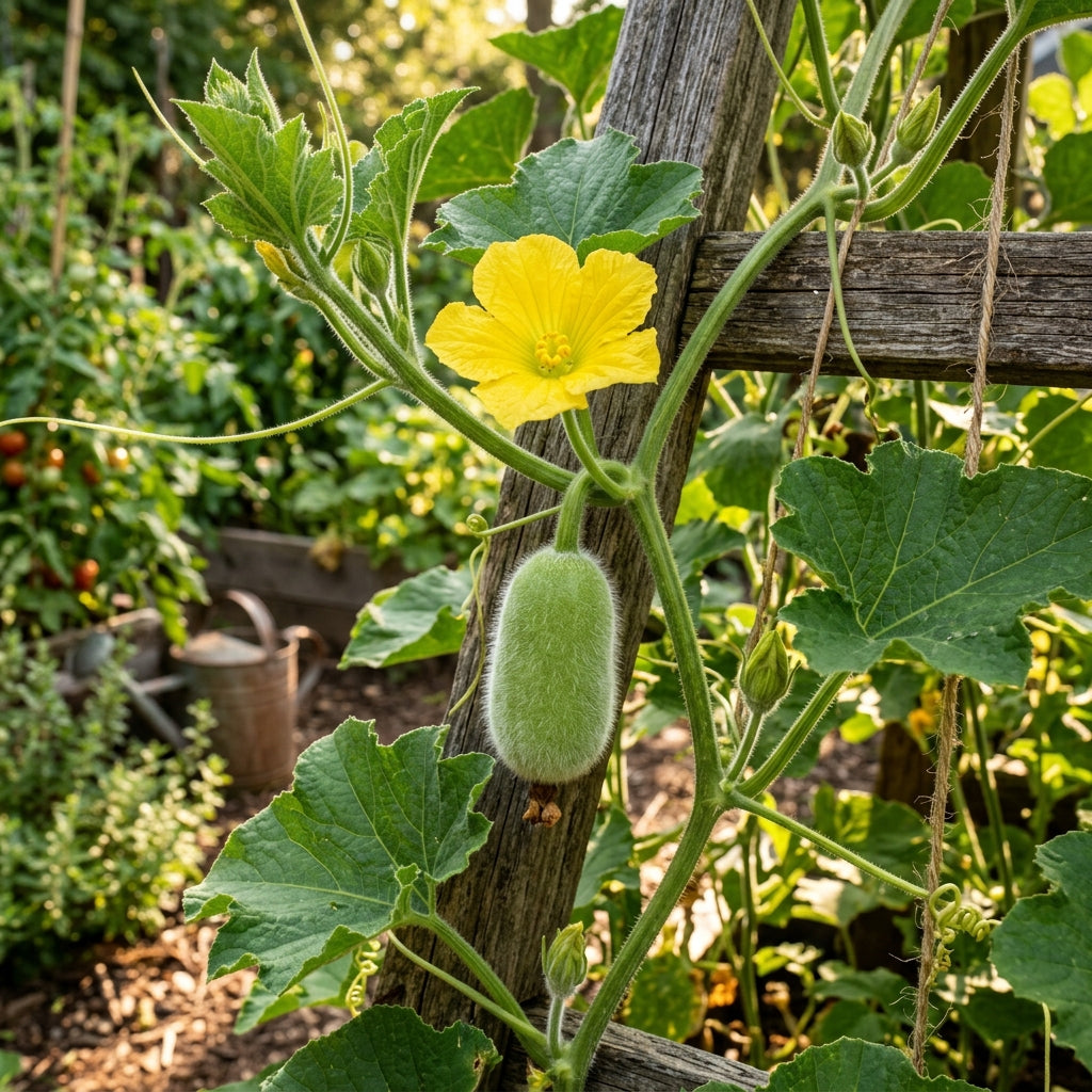 Ash Gourd Seeds – Heirloom Vegetable Seeds for Home Gardening