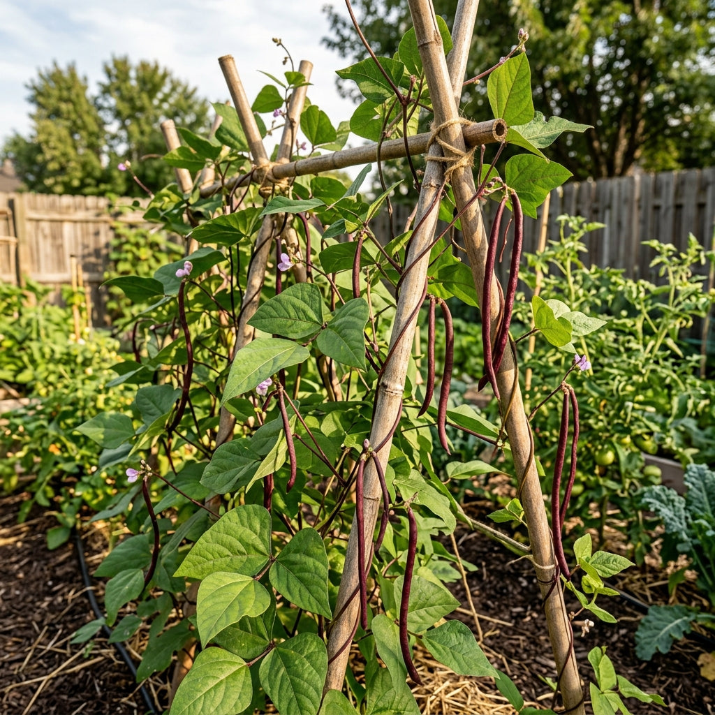 Yardlong Bean Seeds (Vigna unguiculata) – Red Purple Asparagus Bean Seeds