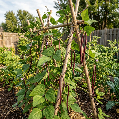 Yardlong Bean Seeds (Vigna unguiculata) – Red Purple Asparagus Bean Seeds