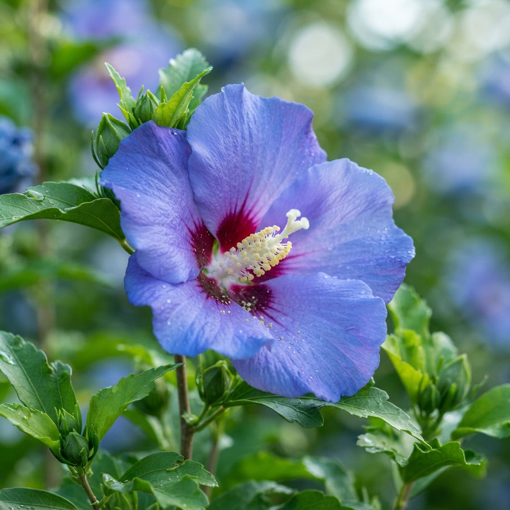 Azurri Blue Satin Rose of Sharon Seeds for Planting