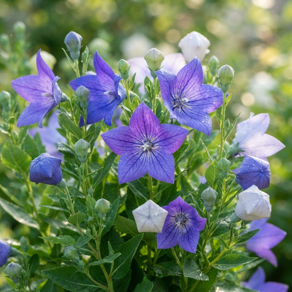Platycodon Grandiflorus Seeds - Balloon Flower Seeds for Garden