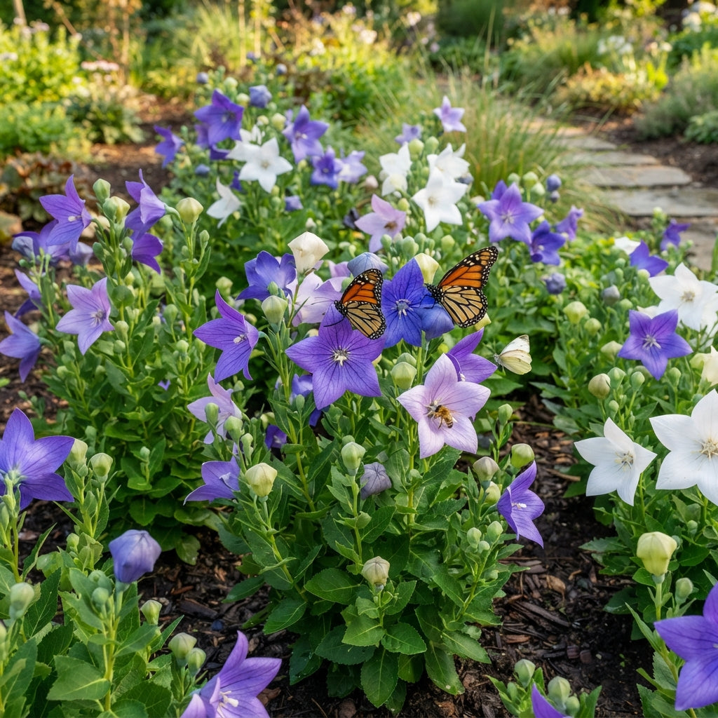 Platycodon Grandiflorus Seeds - Balloon Flower Seeds for Garden