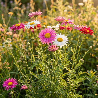 Mixed Pyrethrum Seeds – Multi Color Flower Garden Seeds