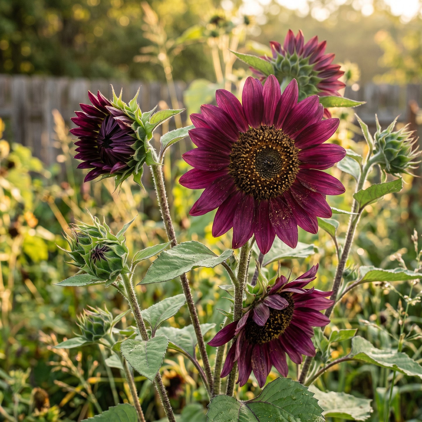 Purple Sunflower Seeds – Garden Flower Seeds