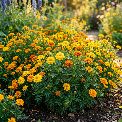 Mixed Marigold Seeds for Bright Flower Garden