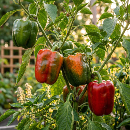 Bell Pepper Seeds California Wonder Vegetable Plant for Garden Growing