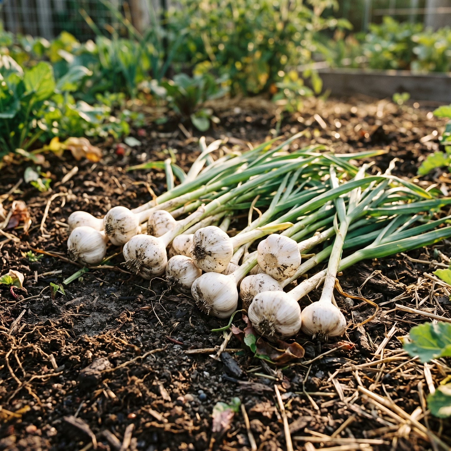 Garlic Cloves for Kitchen Garden Growing