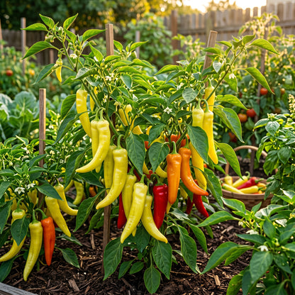All Season Hybrid Sweet Banana Pepper Seeds for Planting