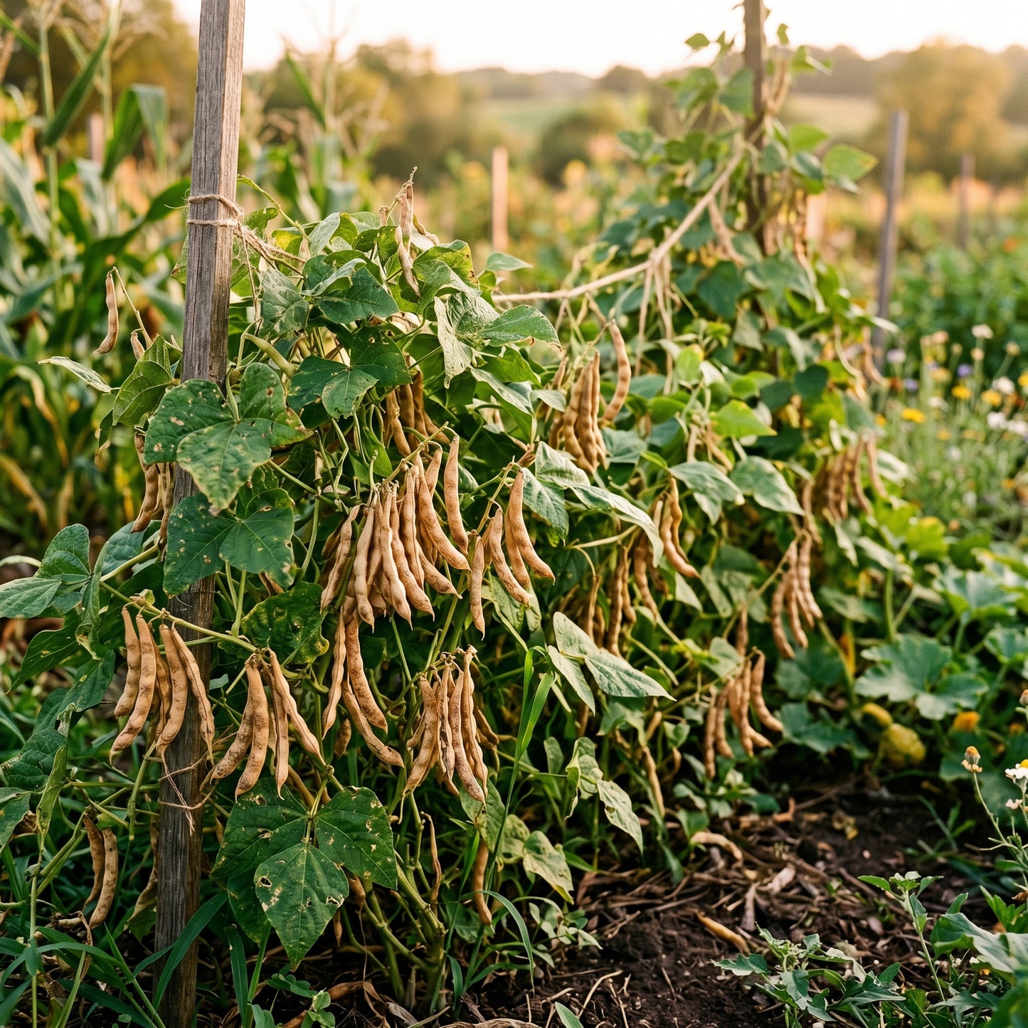 Arikara Yellow Bean Seeds for Planting