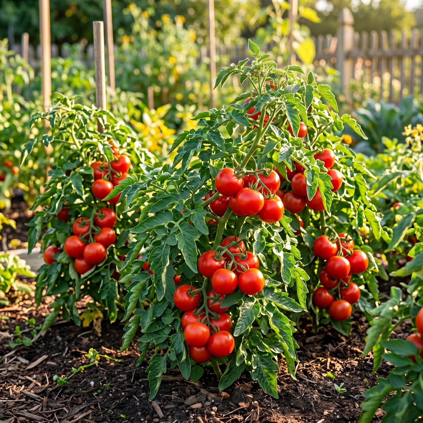 Determinate Bush Tomato Seeds – Compact Tomato Seeds for Home Garden