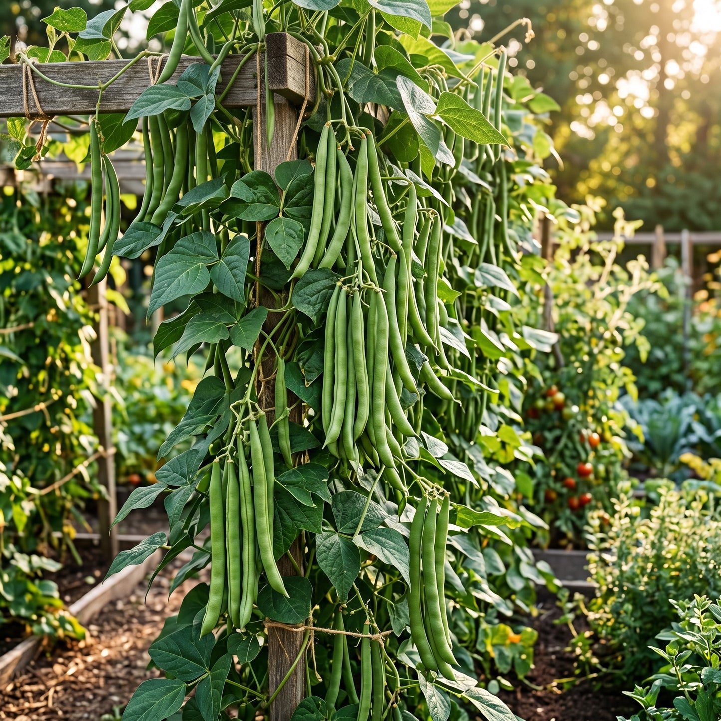 Bean Climbing Giant of Stuttgart Seeds