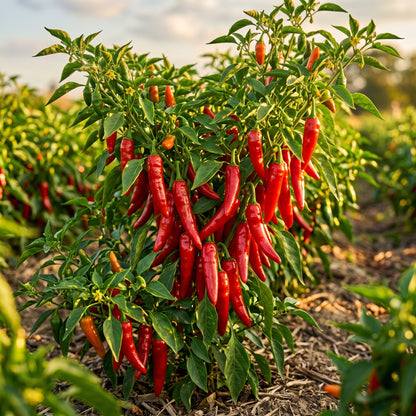 Hot Pepper F1 Hybrid Vegetable Seeds for Planting