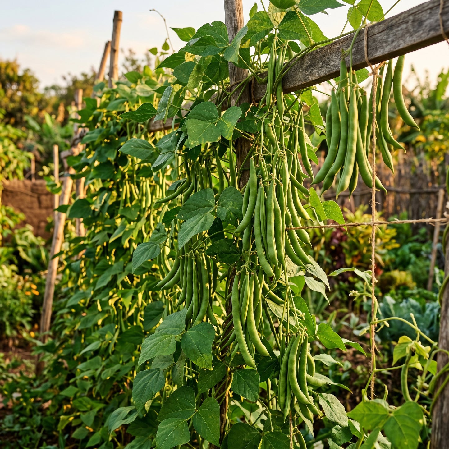 Bean Climbing Madagascar Variety Seeds
