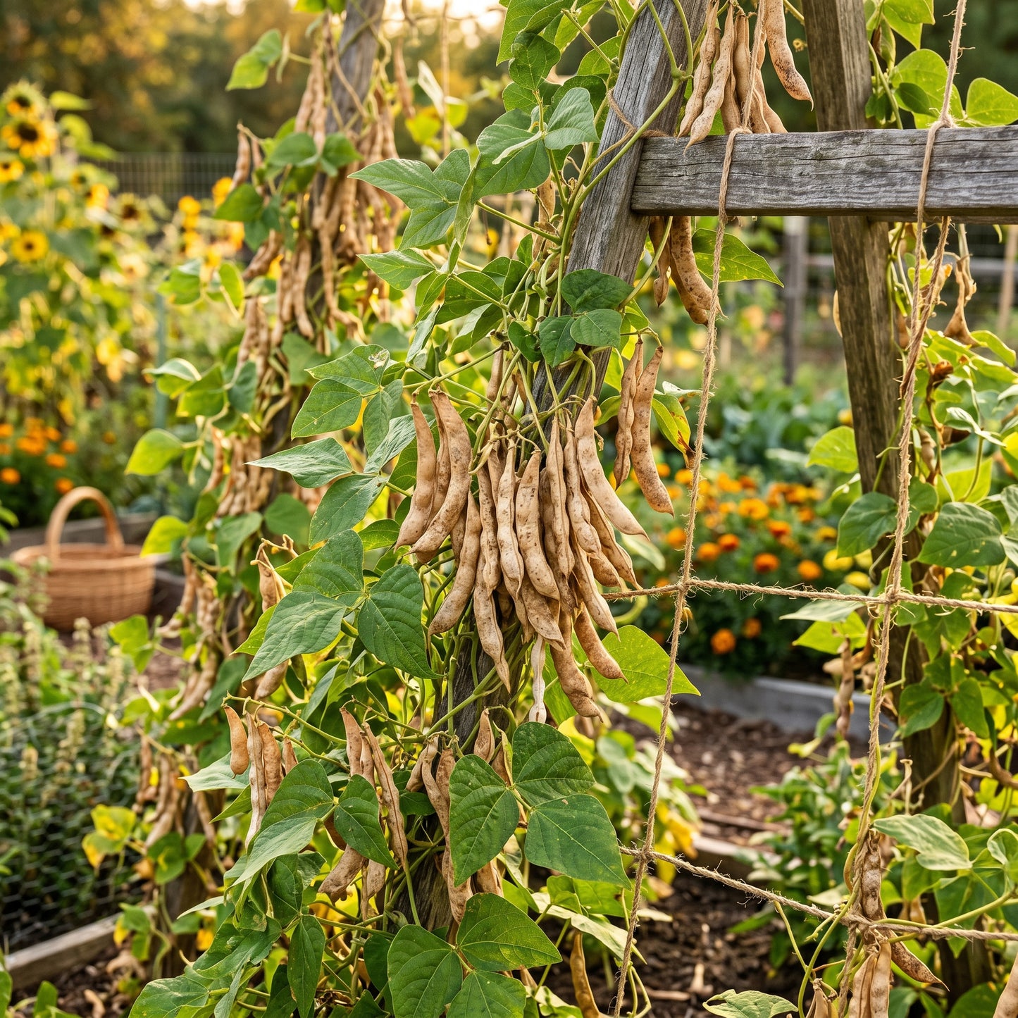 Mayflower Bean Seeds for Planting