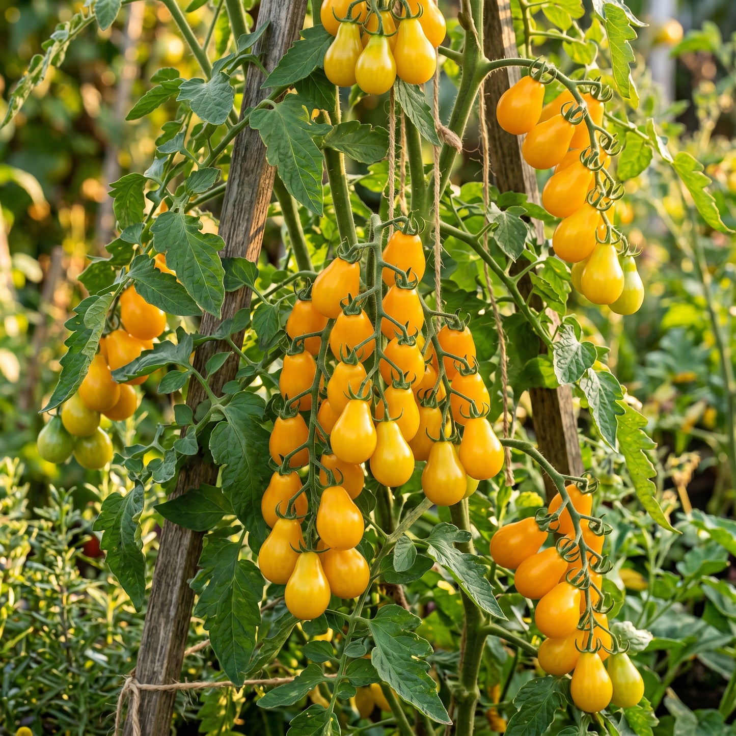 Tomato Pear Drops Seeds – Yellow Cherry Tomato for Planting