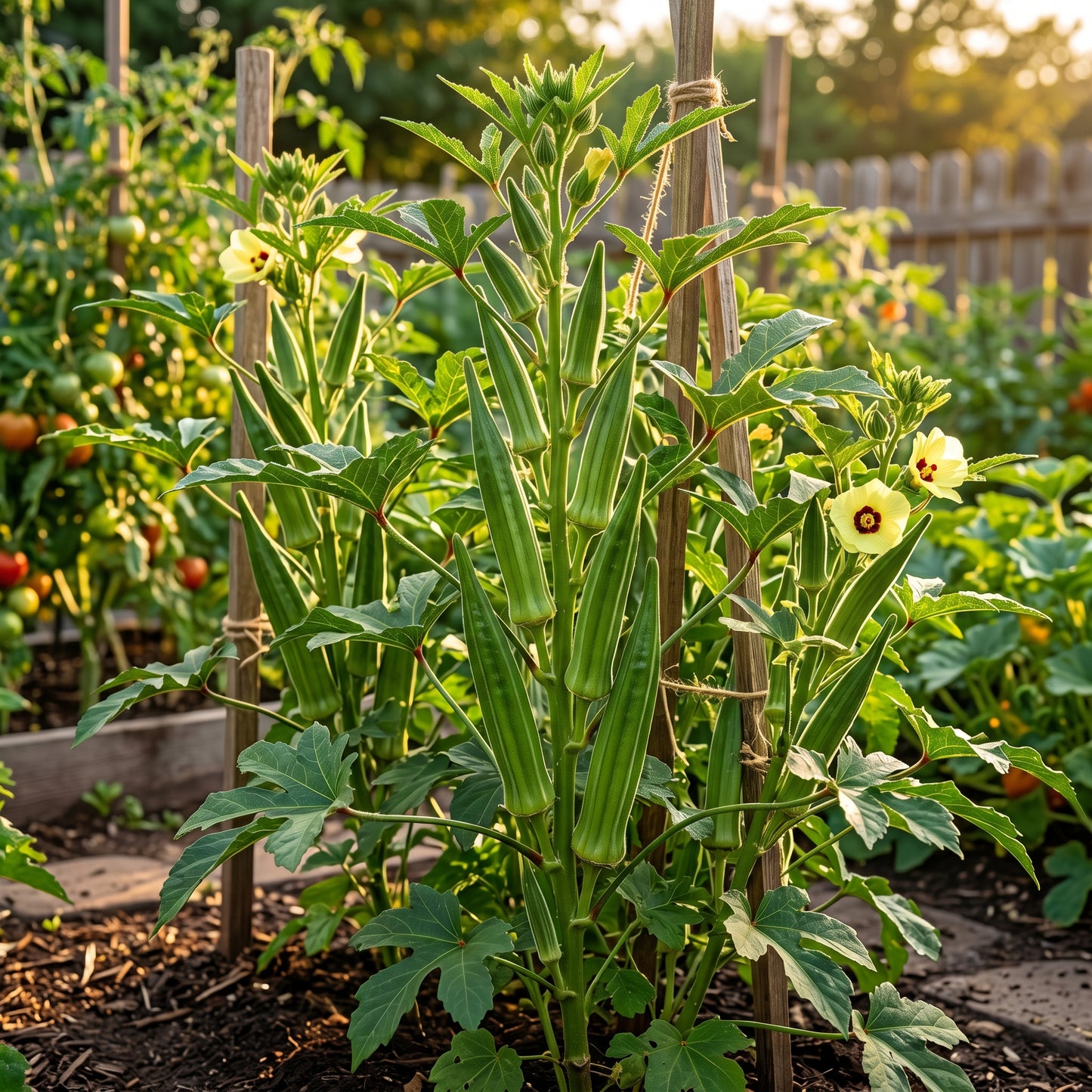 Simpson Okra Seeds – Premium Okra Seeds for Home Garden