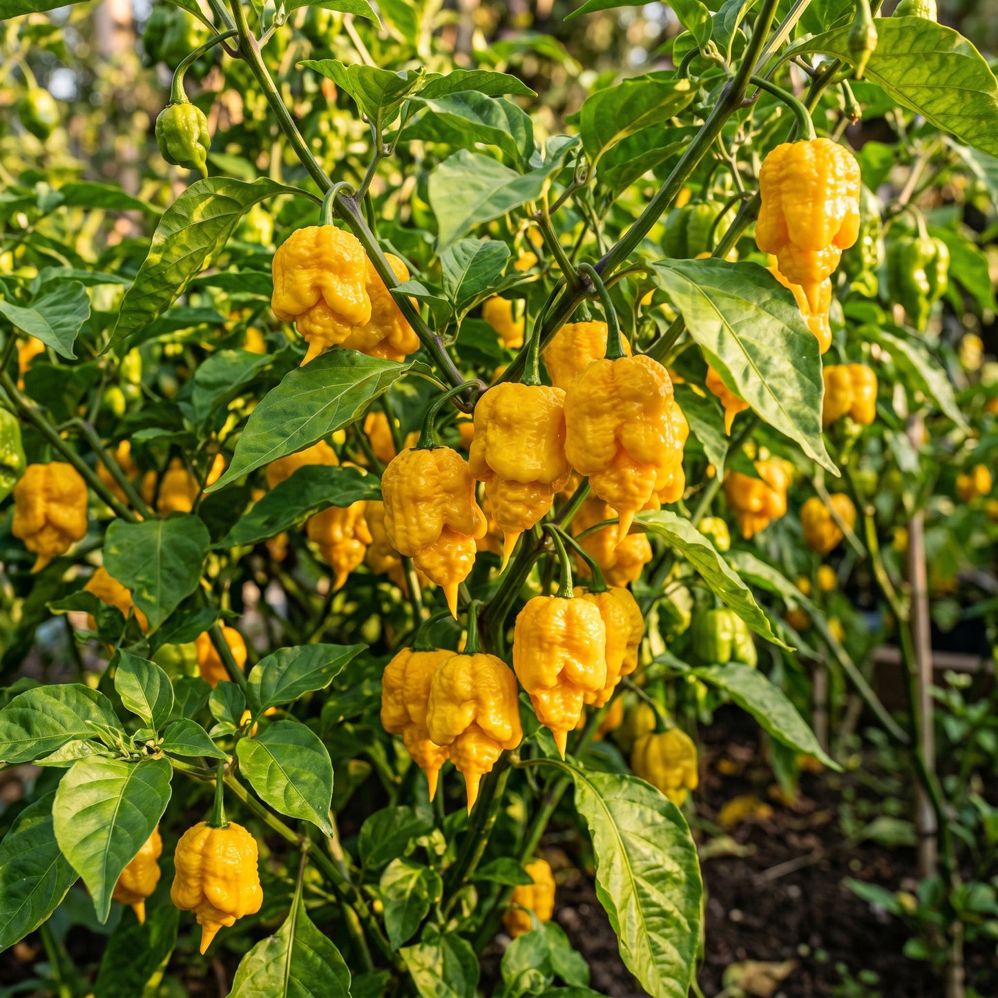 Trinidad Scorpion Yellow Chilli Seeds for Planting