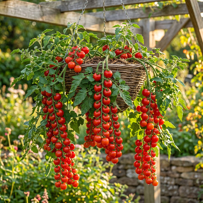 Tomato Tumbler Seeds – Cherry Tomato Seeds for Home Garden