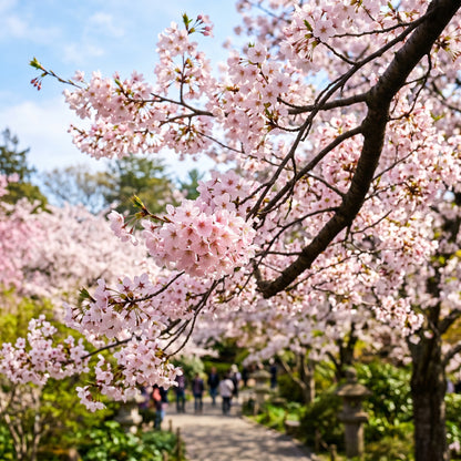 Cherry Blossom Seeds Flower Tree Plant for Garden Growing