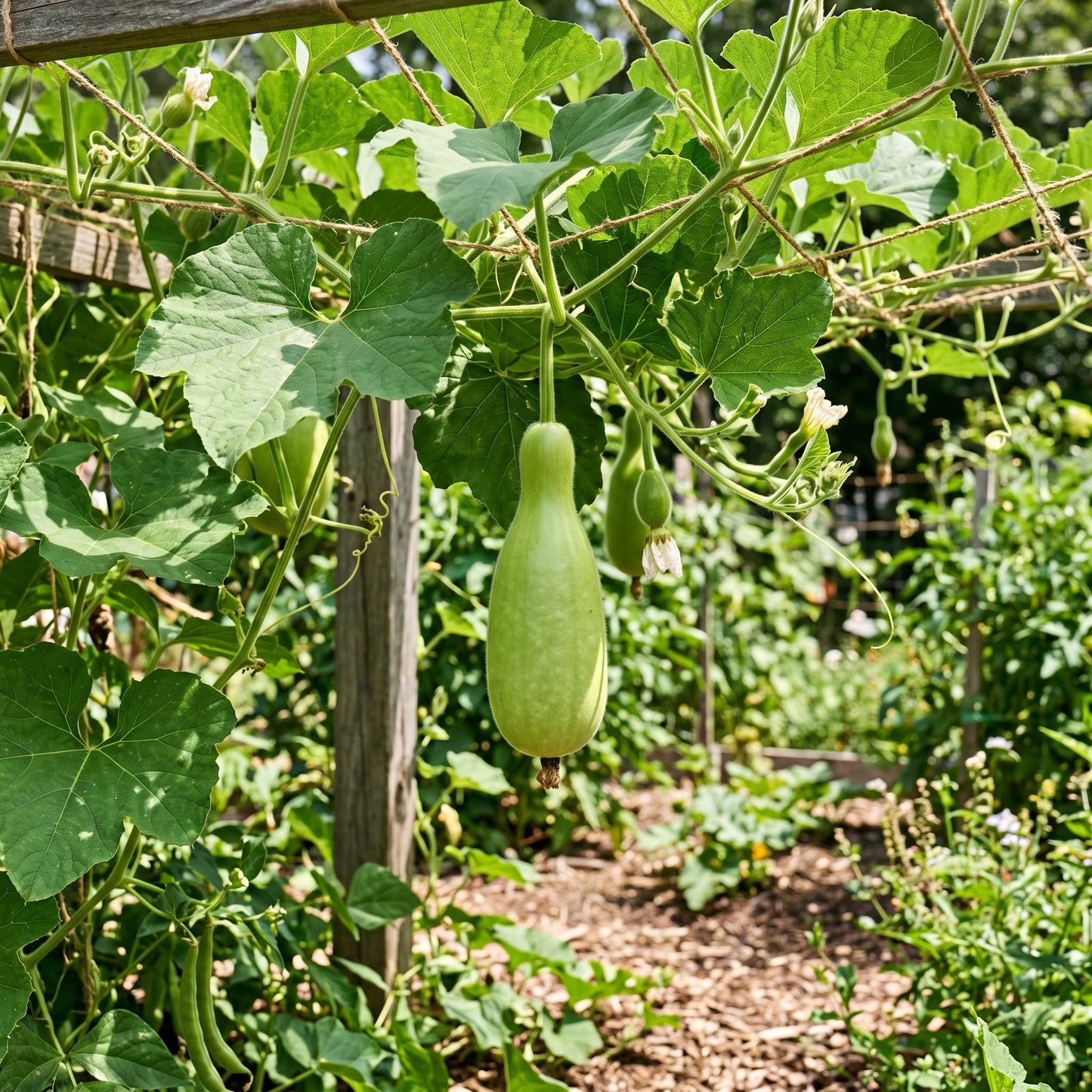 Bottle Gourd Seeds for Garden Growing