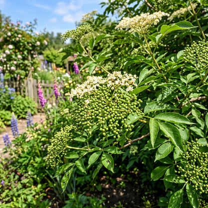 Elderberry Fruit Seeds for Outdoor Planting - Hardy Berry Shrub Seeds for Home Gardens, Borders & Landscape Growing