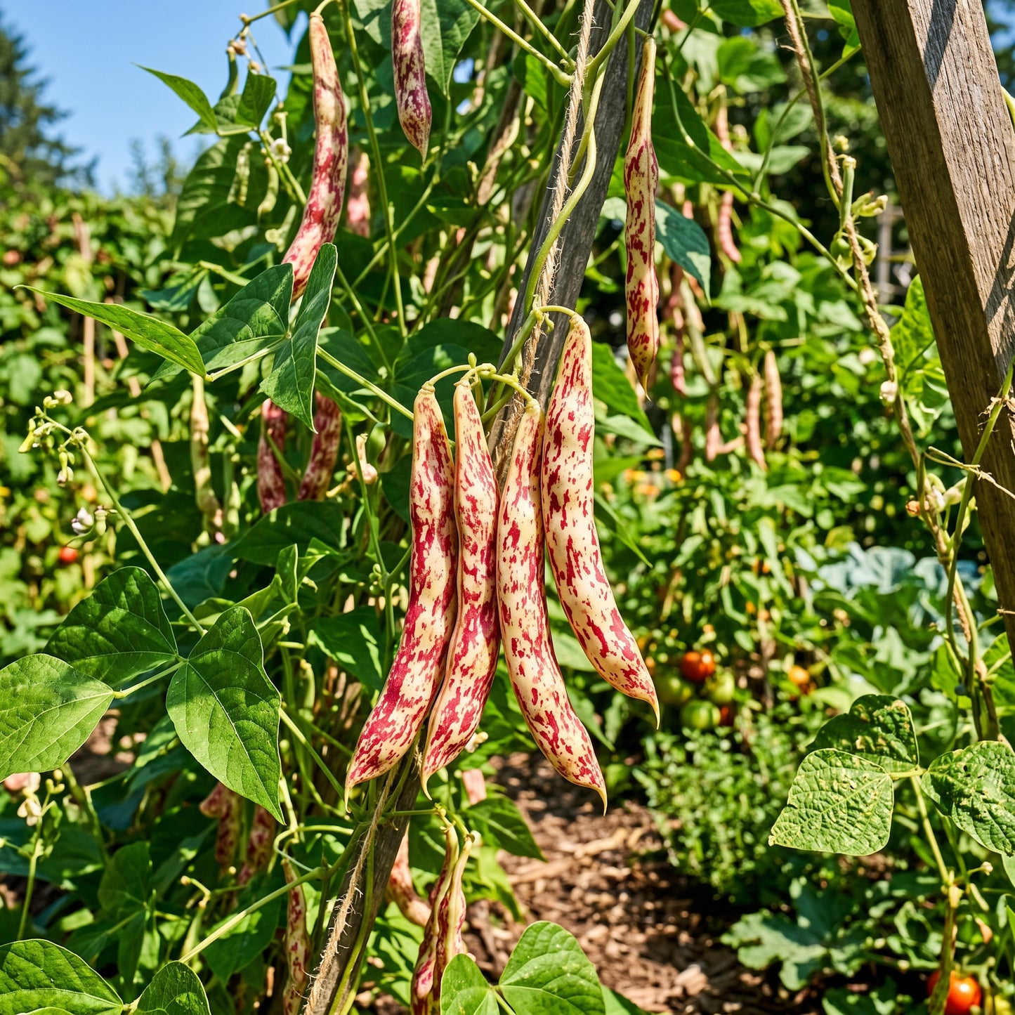 Tongue of Fire Bean Seeds – Bush Bean Plant