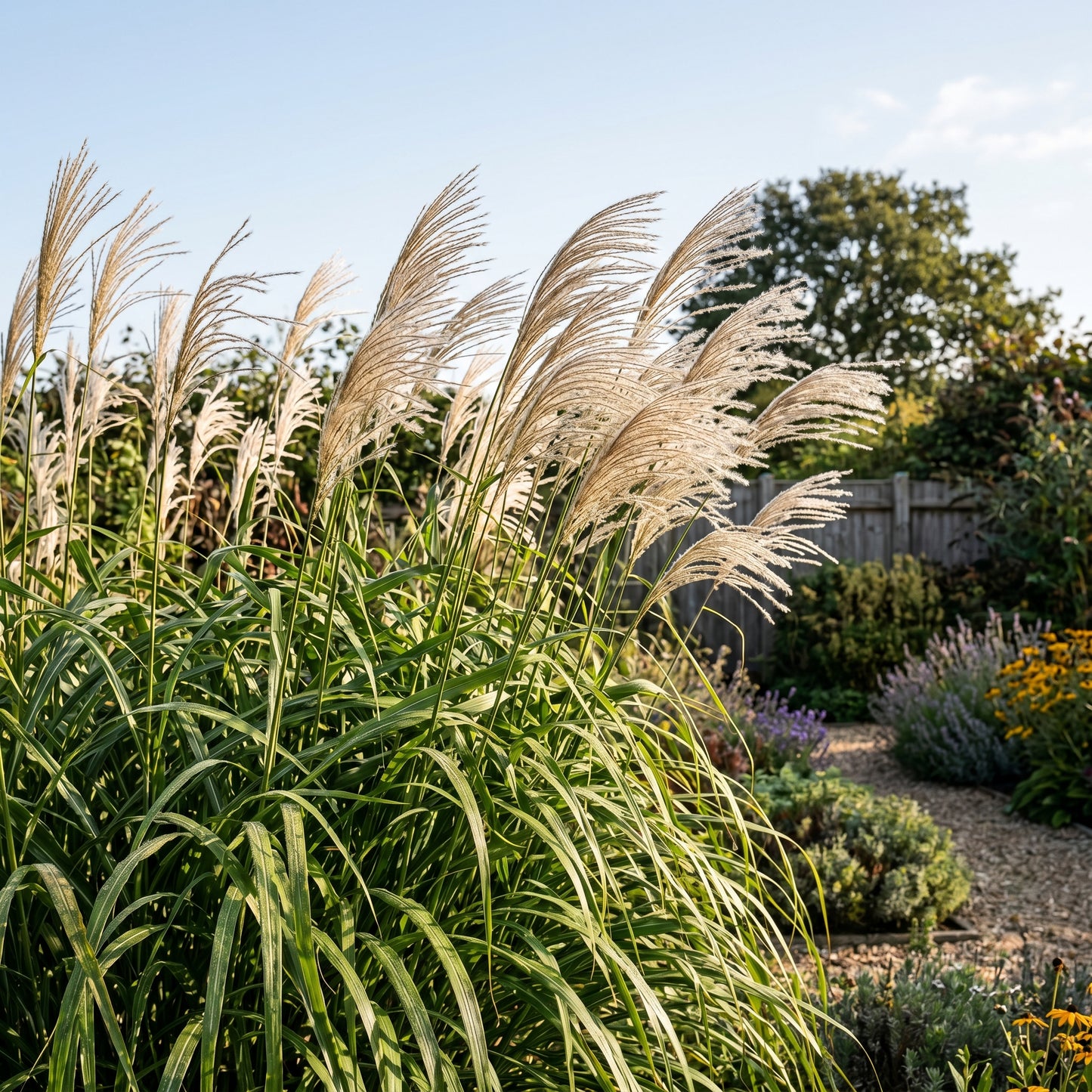 Elephant Grass Seeds – Tall Ornamental Privacy Grass Seeds