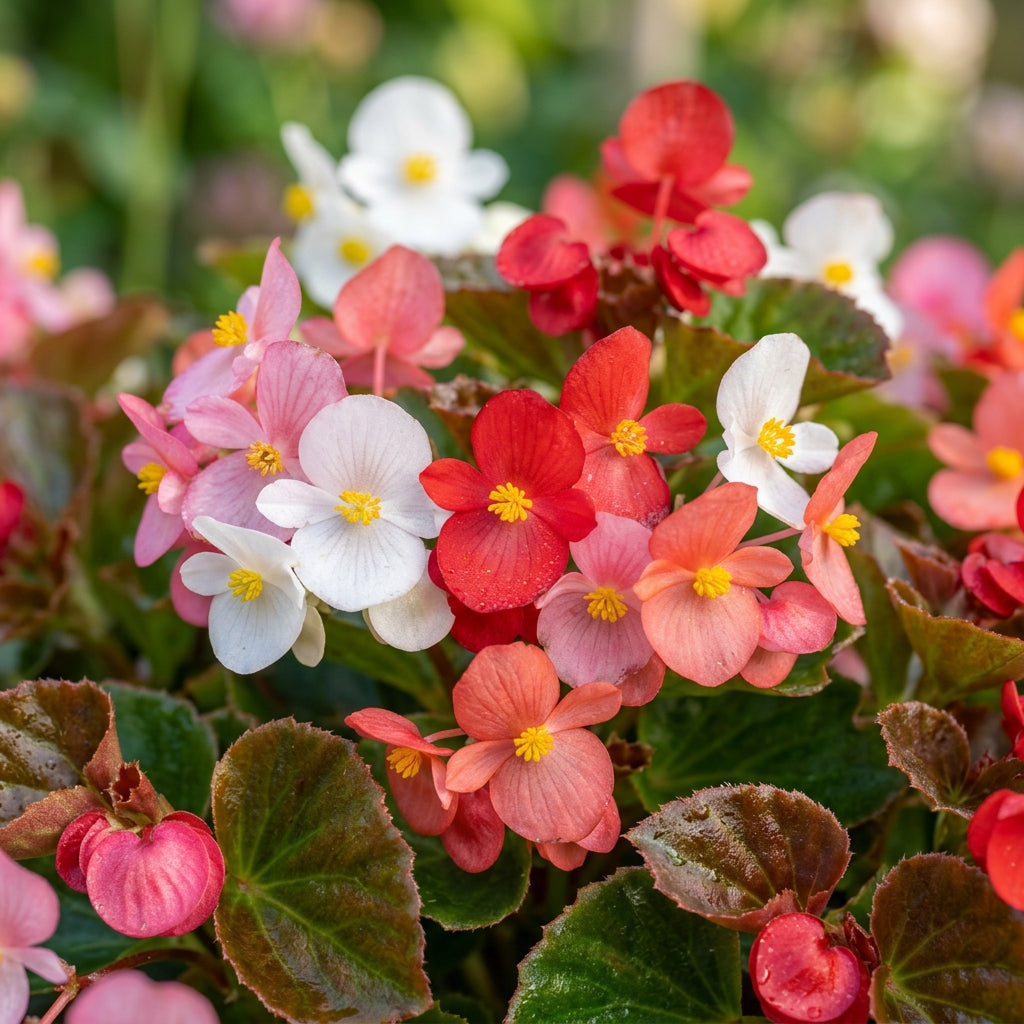 Begonia Semperflorens Mixed Flower Seeds For Planting