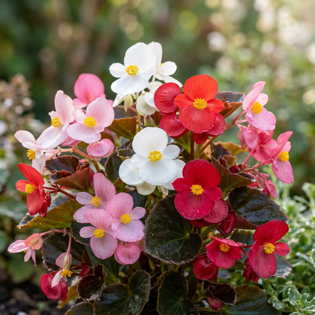 Begonia Cocktail Series Mixed Flower Seeds For Planting