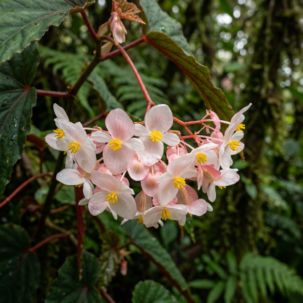Begonia Aequatorialis Flower Seeds For Planting