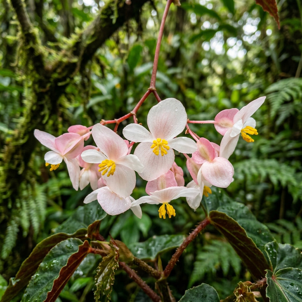 Begonia Aequatorialis Flower Seeds For Planting