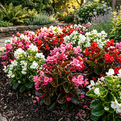 Begonia Cocktail Series Mixed Flower Seeds For Planting
