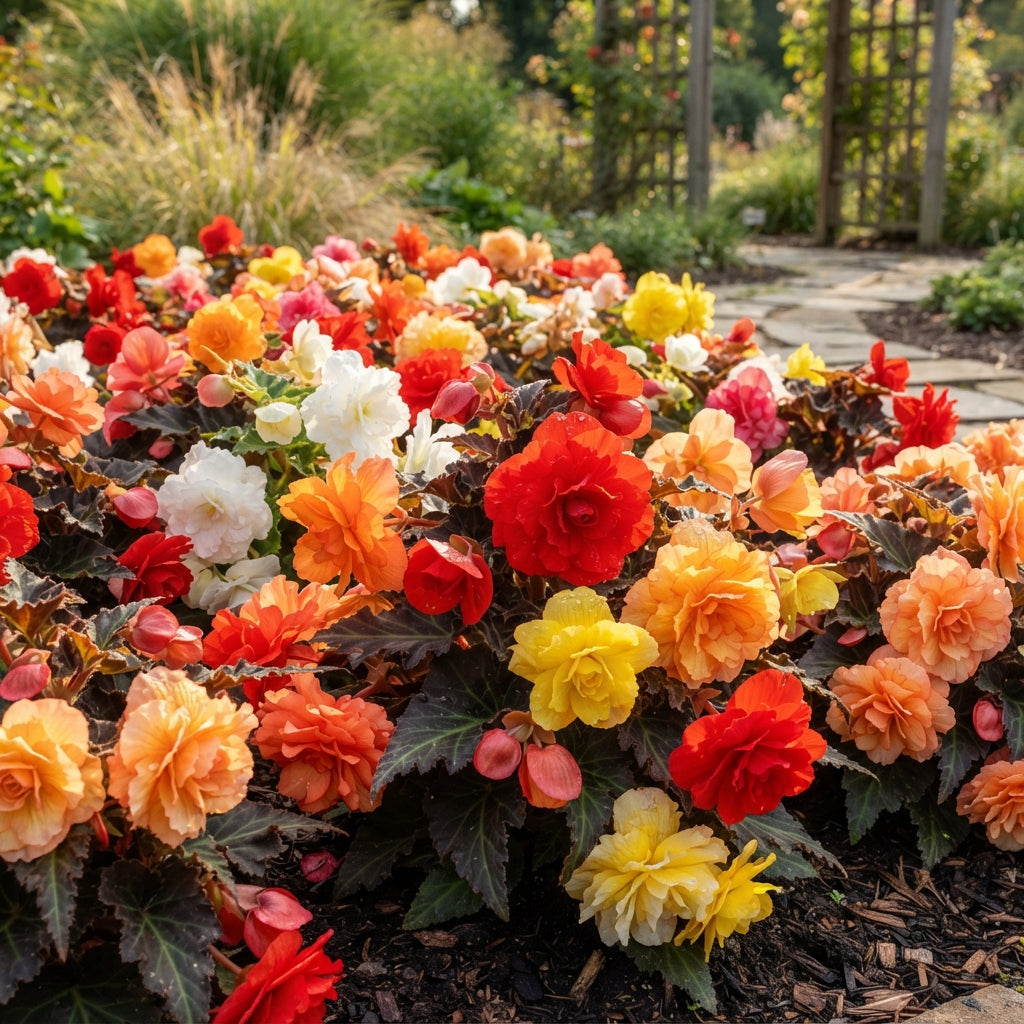 Begonia Tuberhybrida Non Stop Mocca Mixed Seeds for Planting