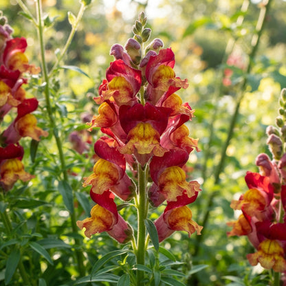 Bi Color Red Yellow Snapdragon Seeds - Snapdragon Flower Seeds for Garden