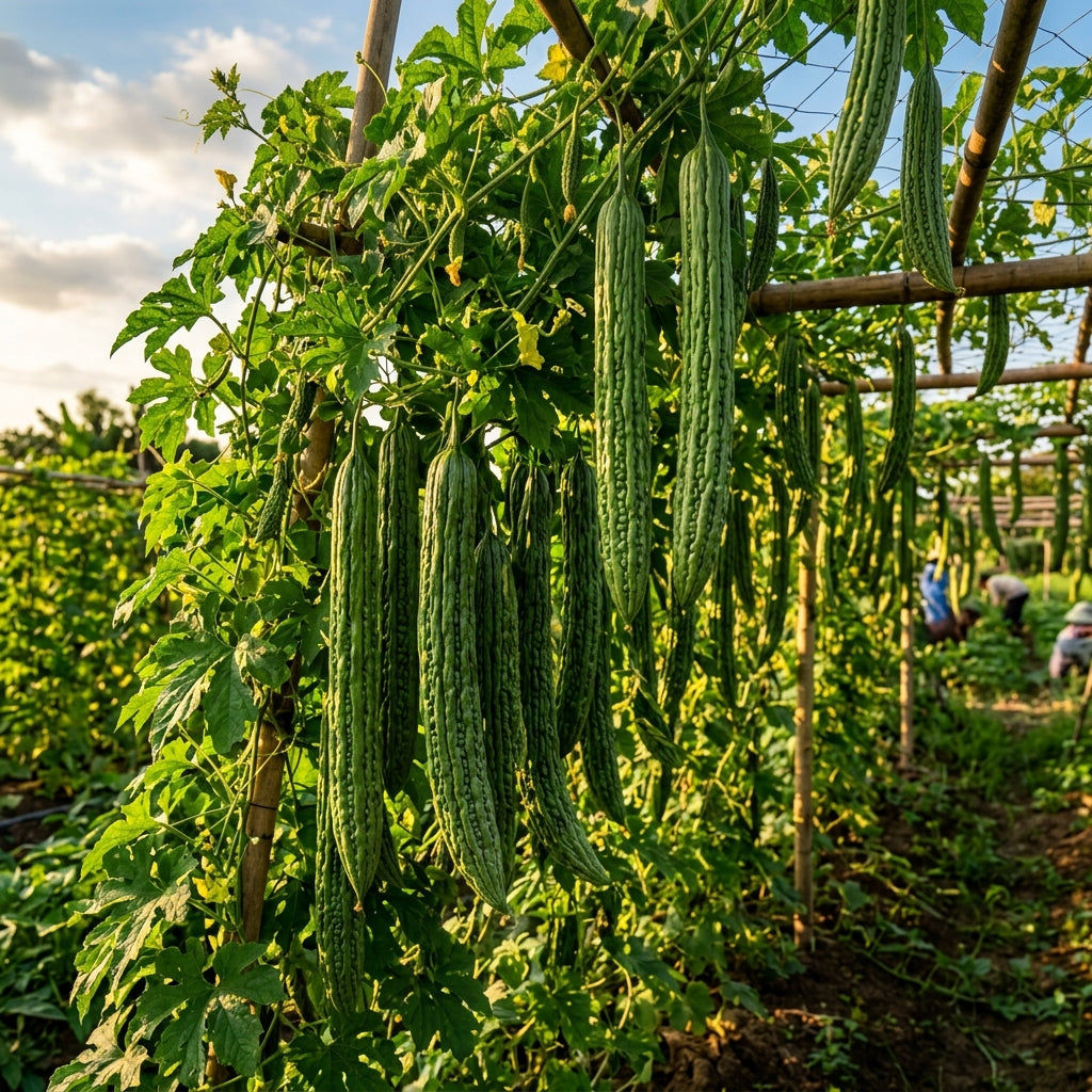 Bitter Gourd Extra Long Seeds – Long Fruit Bitter Melon Seeds