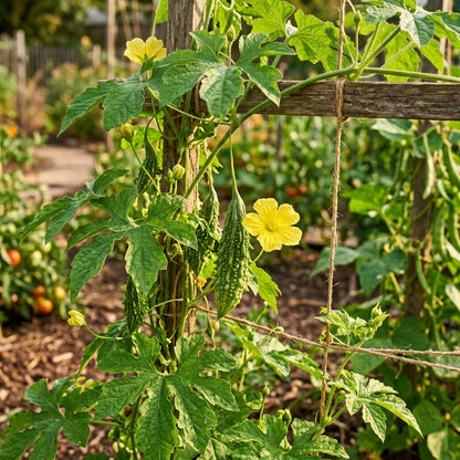 Organic Bitter Gourd Seeds – Bitter Melon Vegetable Seeds