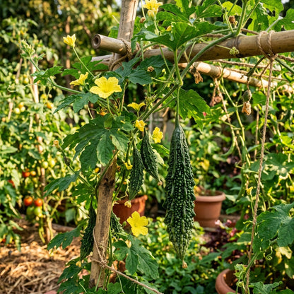 Bitter Melon Indian Magara F1 Seeds – Hybrid Bitter Gourd Seeds