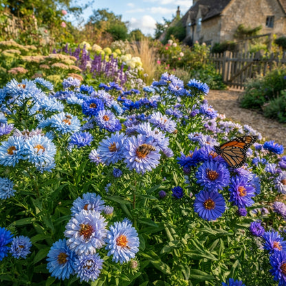 Blue Aster Flower Seeds for Planting
