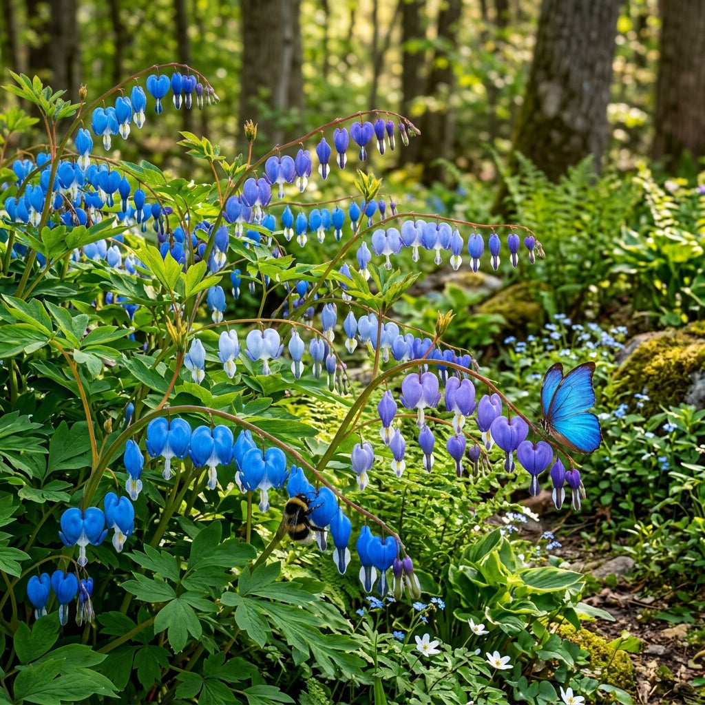 Blue Bleeding Heart Flower Seeds for Planting