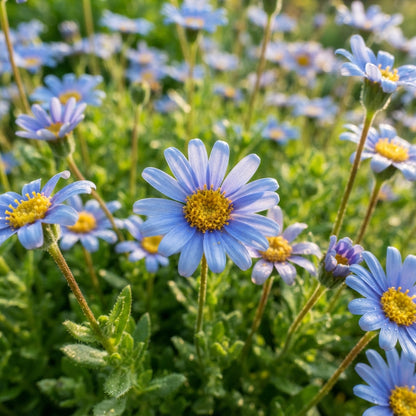 Blue Daisy Flower Seeds for Planting